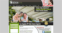 Desktop Screenshot of patios4all.com